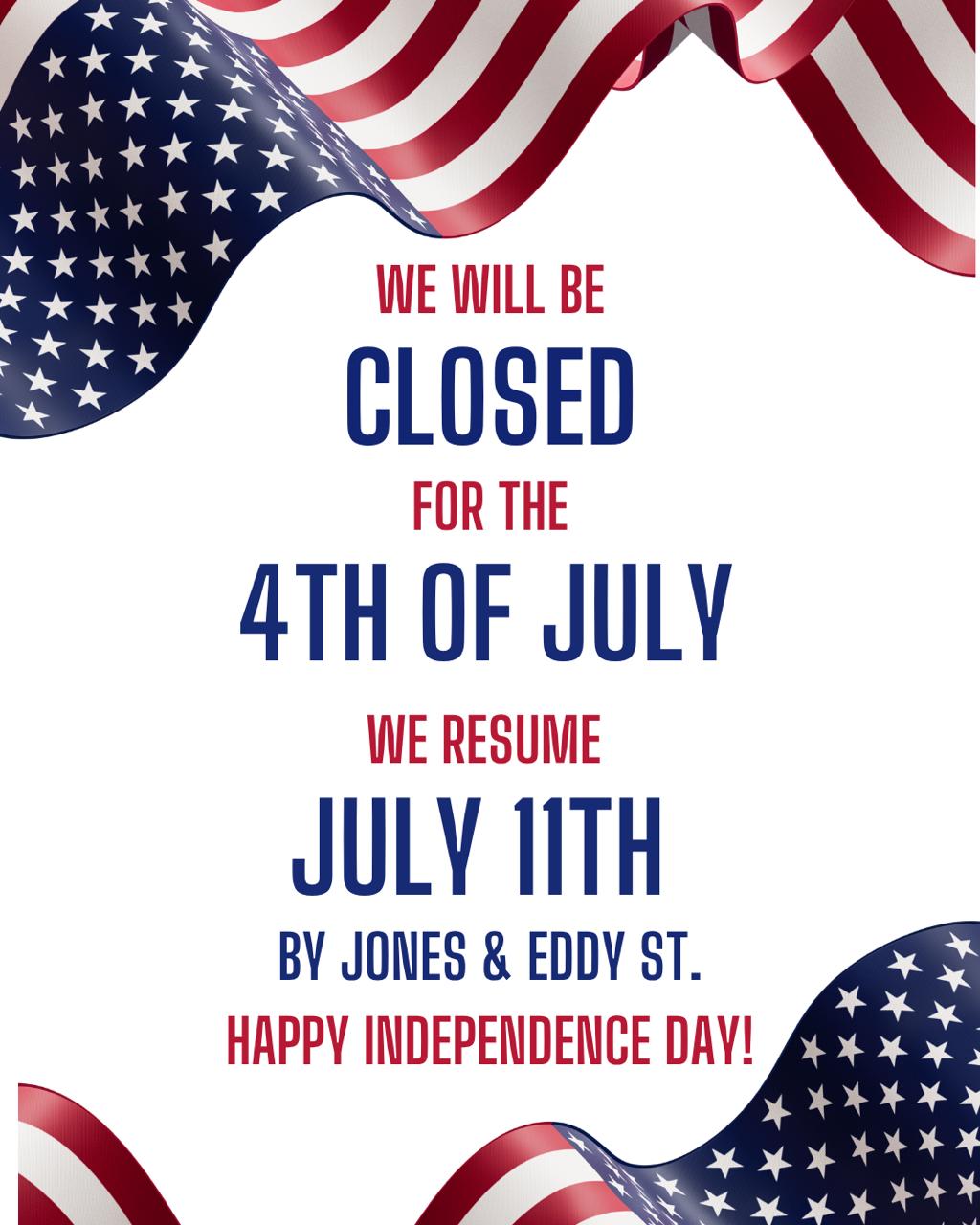 RFF Independence Day Schedule Update